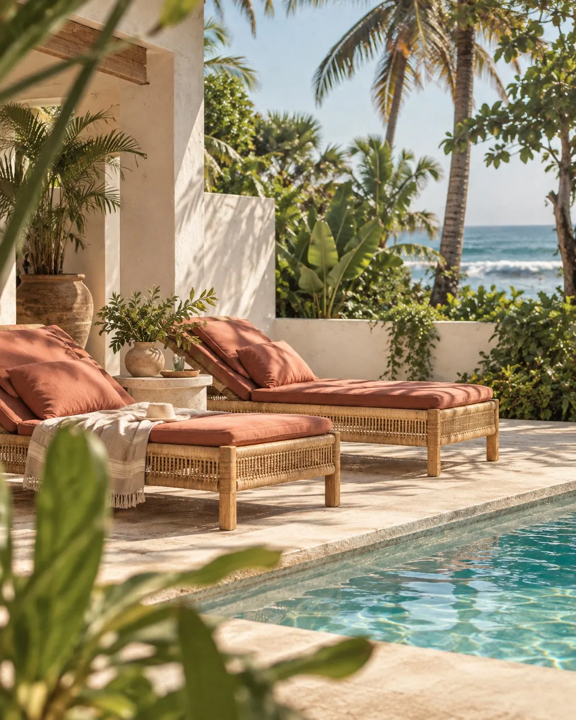 Villa tropicale avec piscine près de Mirissa